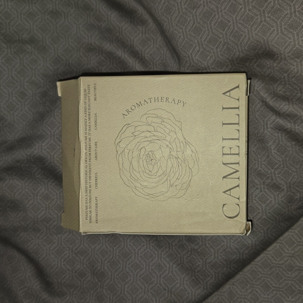 Camellia aromatherapy scent charm for your closet or under garment drawer NWT